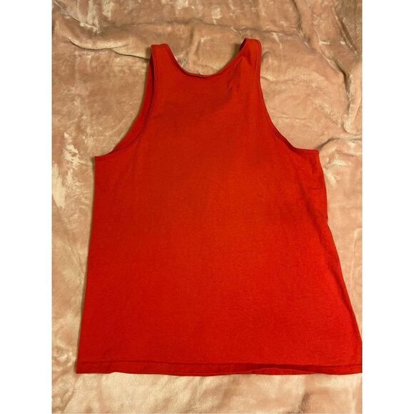 Vintage 90’s XL Red Chicago Bulls Tee Tank Top Shirts - Picture 6 of 6